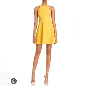 NWT Likely Yellow Goldenrod Moore Racerback Mini Dress 4